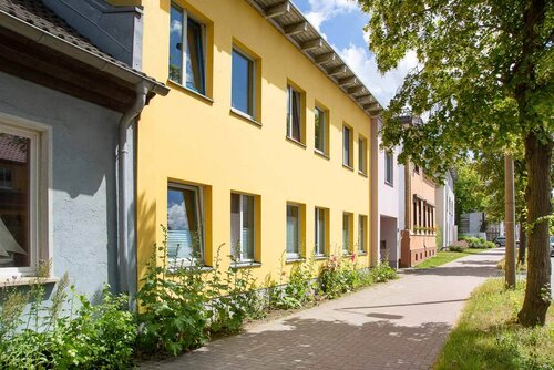 Gebäude der Wohngruppe in Greifswald 